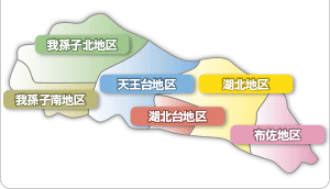 地区社会福祉協議会MAP
